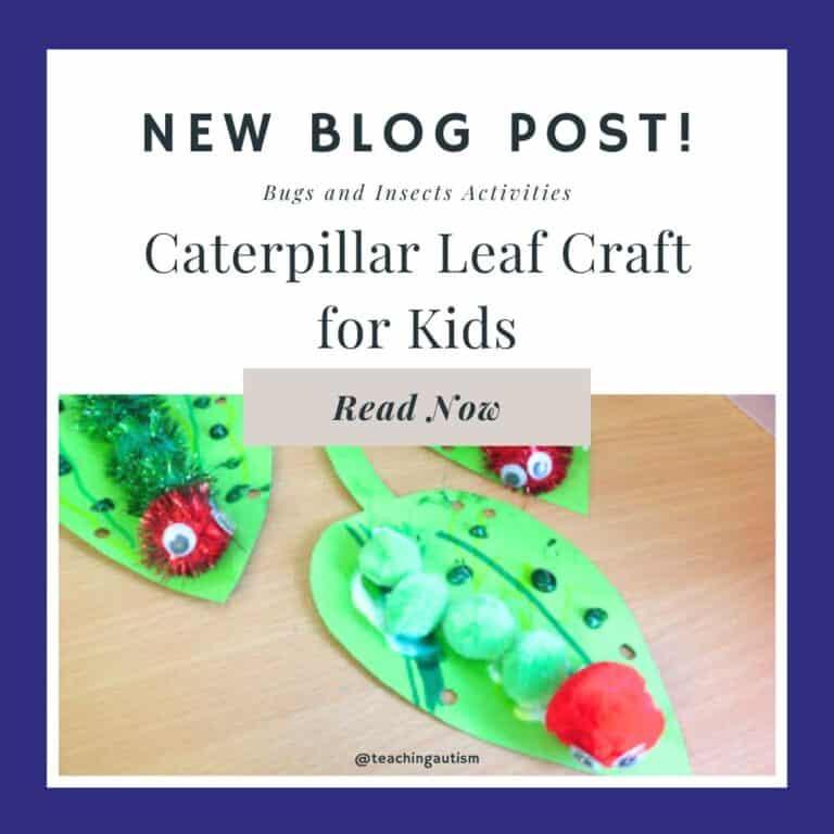 Caterpillar Craft for Kids