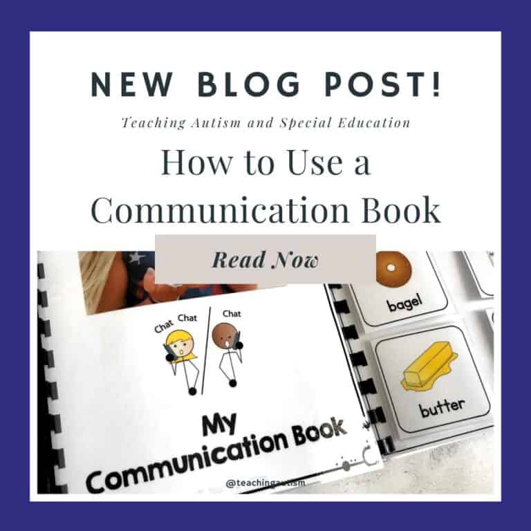 How to Use a Communication Book