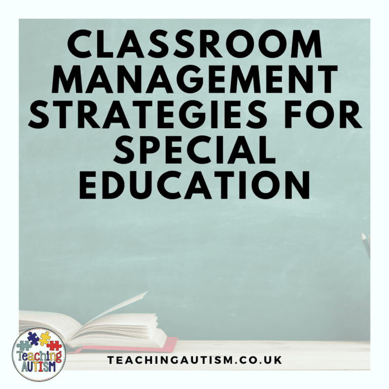 Classroom Management for Special Education