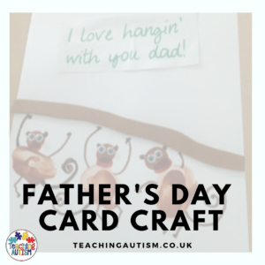 Father's Day Card Craft
