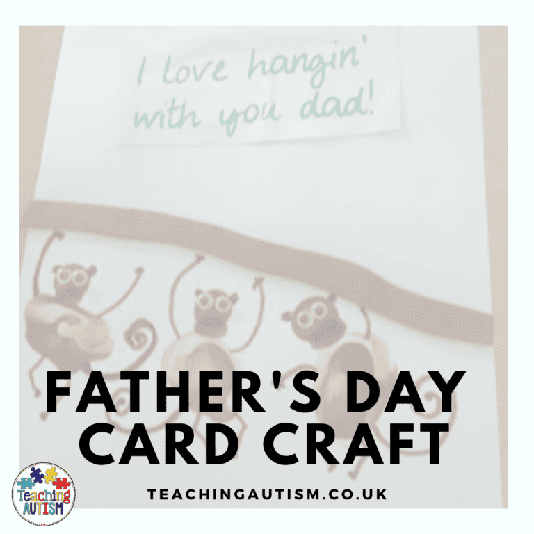 Father's Day Card Craft