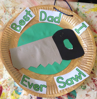 Father’s Day Craft Activity Best Dad I Ever Saw