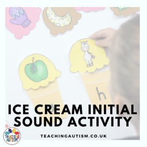 Initial Sound Activity Ice Cream Theme