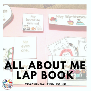 All About Me Activity Lap Book