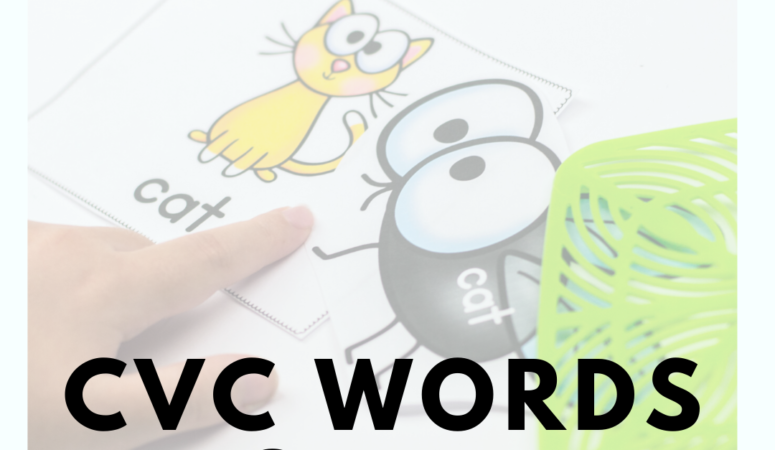 CVC Word Game Swatting Flies