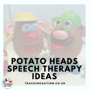 Using Potato Heads in Speech Therapy