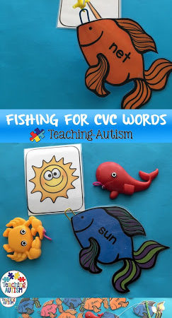 CVC Words for Kindergarten Activity