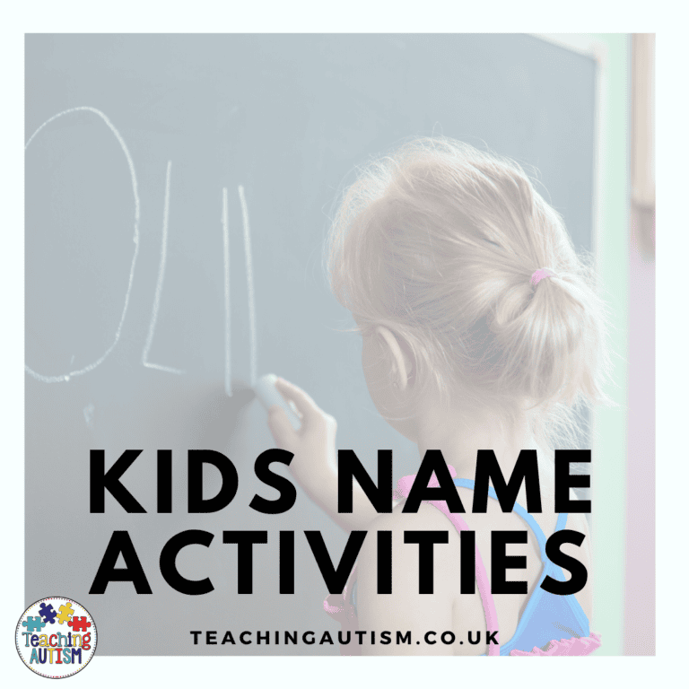 Kids Name Activities