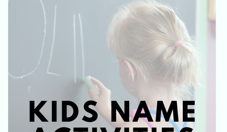 Name Activities for Kids Literacy Centers