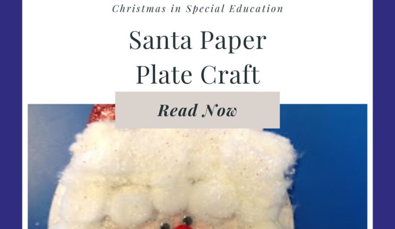 Santa Paper Plate Craft for Kids