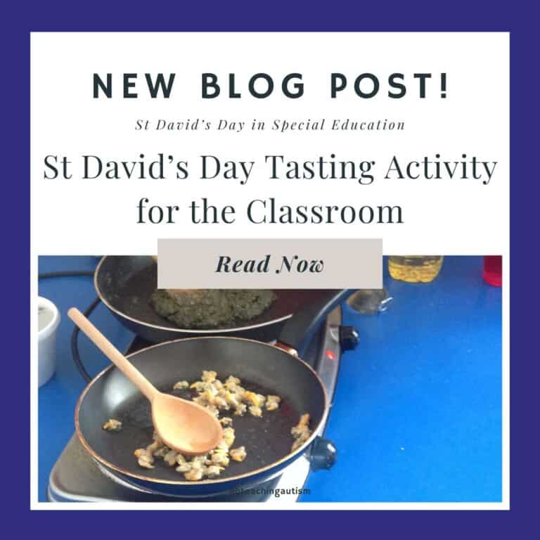 St David's Day Tasting Activity