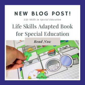 Life Skills Adapted Book for Special Education