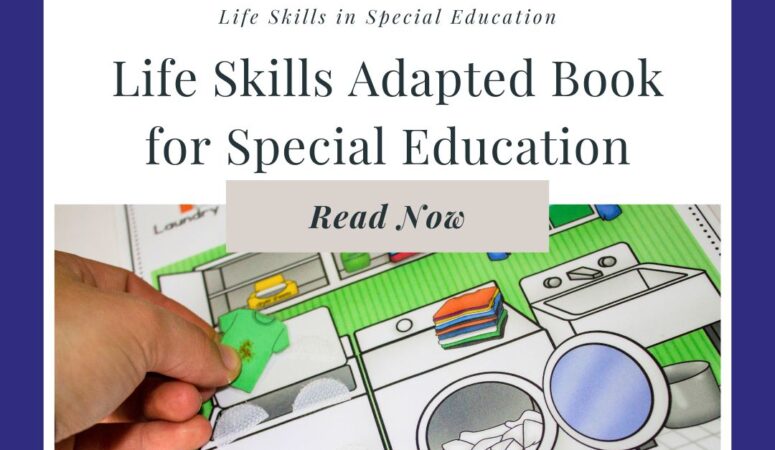 Life Skills Adapted Book for Special Education