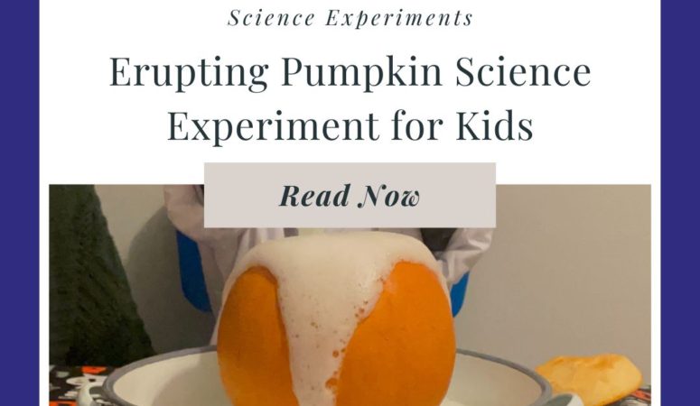 Erupting Pumpkin Science Experiment for Kids