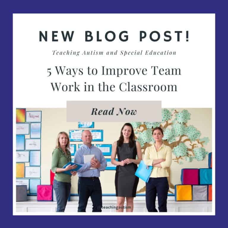 5 Ways to Improve Team Work in the Classroom