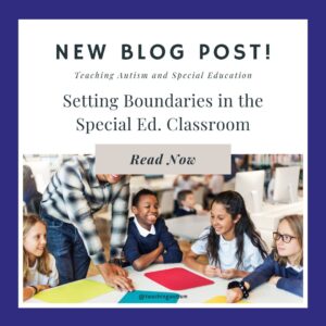 Setting Boundaries in the Classroom