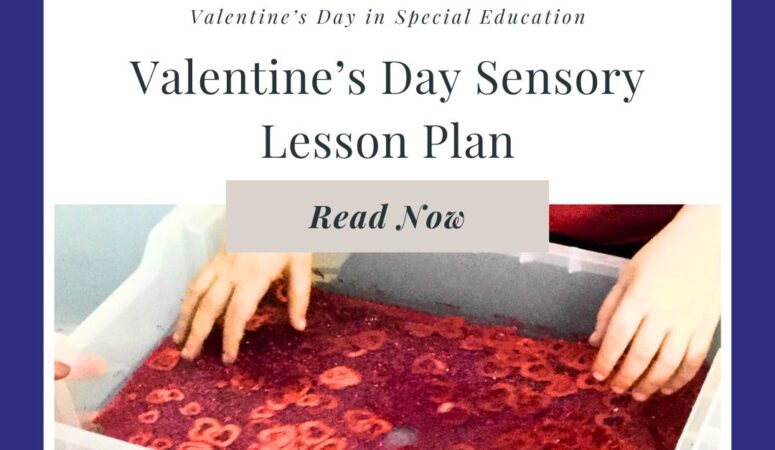 Valentine’s Day Sensory Lesson