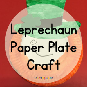 Leprechaun Paper Plate Craft Blog Post