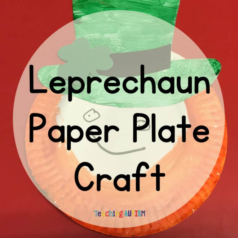 Leprechaun Paper Plate Craft Blog Post