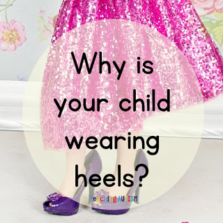 Autistic Child Wearing Heels
