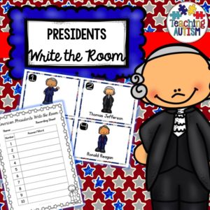American Presidents Write the Room