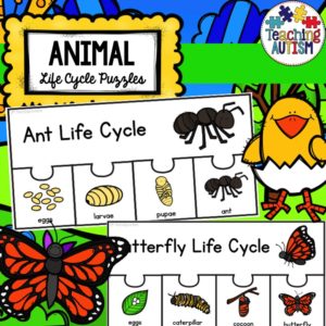 Animal Life Cycle Puzzles