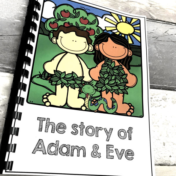 Adam and Eve Flashcard Story