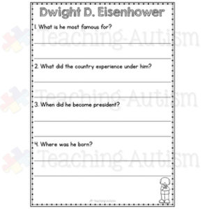 American Presidents Reading Comprehension Passages and Questions ...