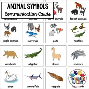 Animal Symbol Cards