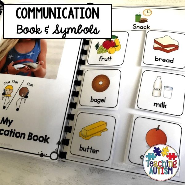 Communication Book with Symbols
