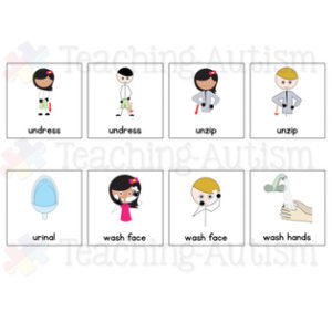 Personal Care Symbol Cards