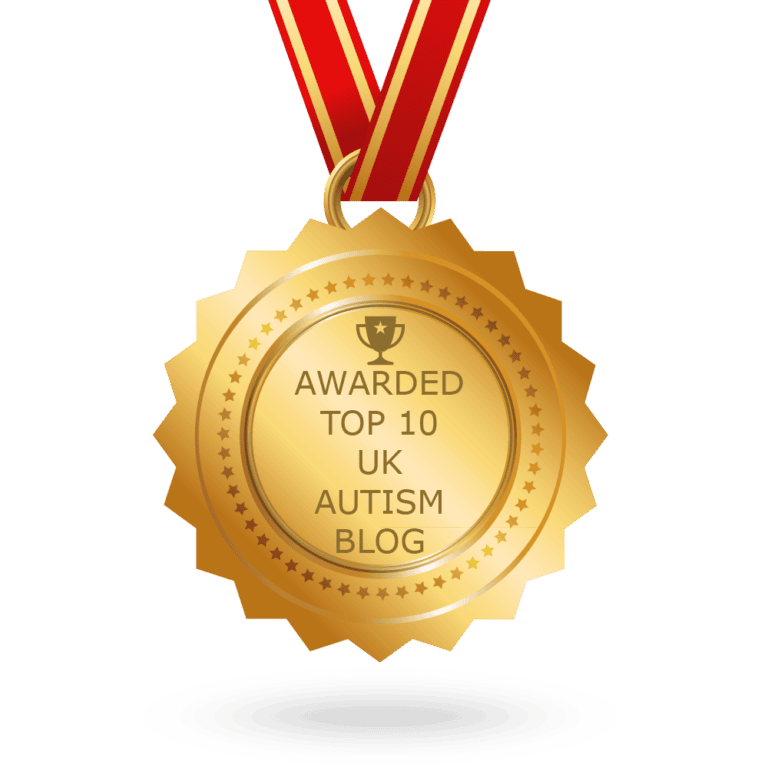 Awarded UK Top 10 Autism Blog