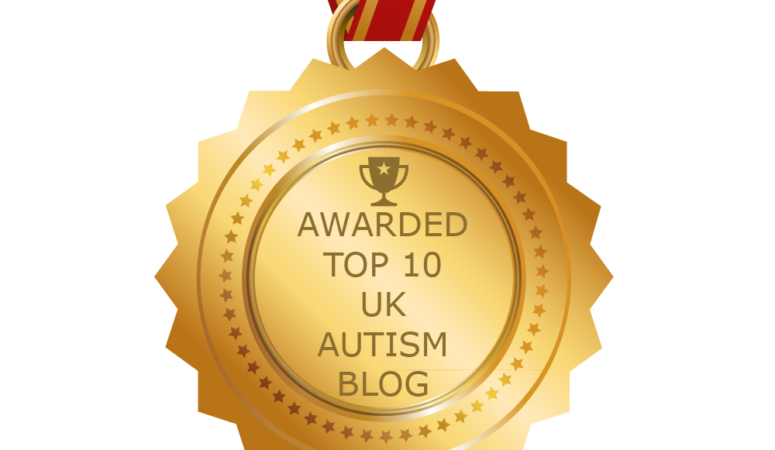 Awarded UK Top 10 Autism Blog