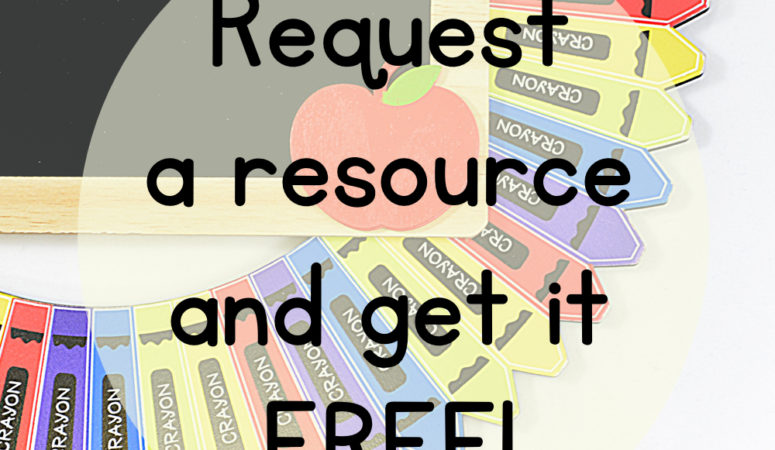 Request a Resource – Receive it for FREE!