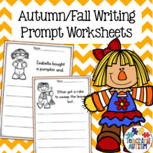 Autumn Writing Prompt Worksheets