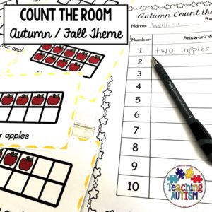 Autumn Fall Count the Room