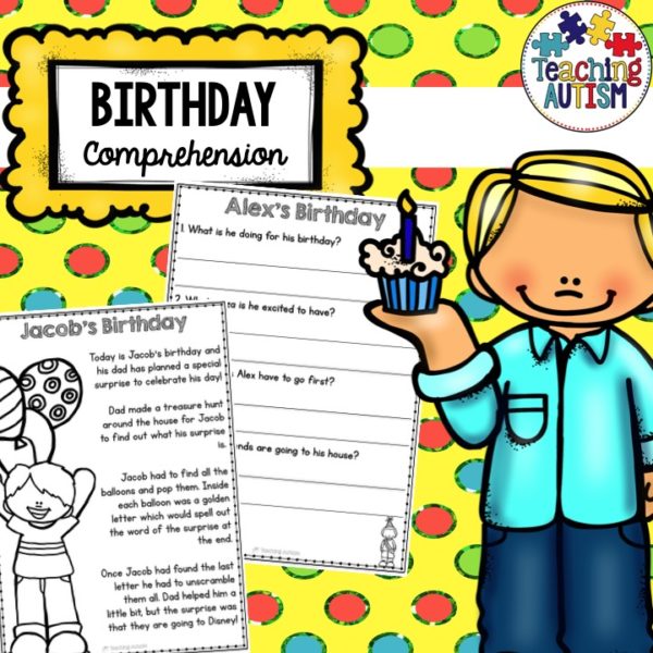 Birthday Party Comprehension