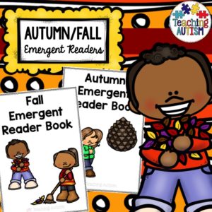 Autumn Fall Emergent Reader Books