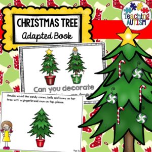 Decorate Christmas Tree Adapted Book