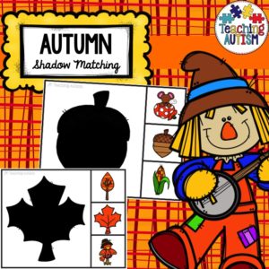 Autumn Shadow Task Cards