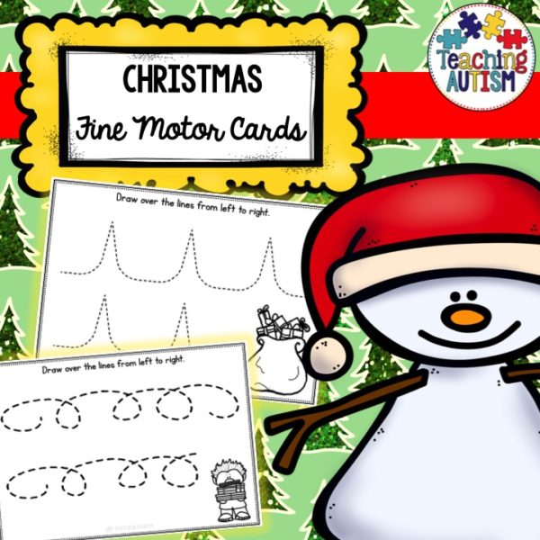 Christmas Fine Motor Task CardsChristmas Fine Motor Task Cards