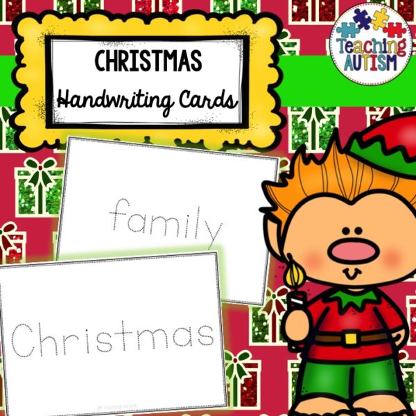 Christmas Handwriting Cards