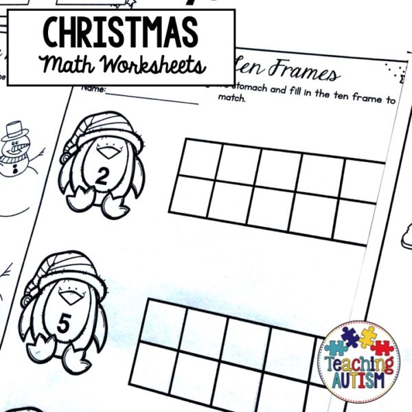 Christmas Math Worksheets