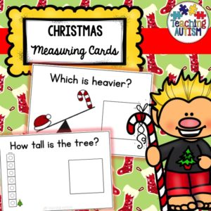 Christmas Measuring Task Cards