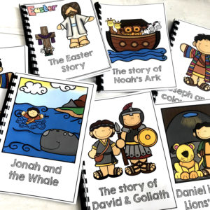 Bible Stories, Flashcard Stories Bundle - Teaching Autism