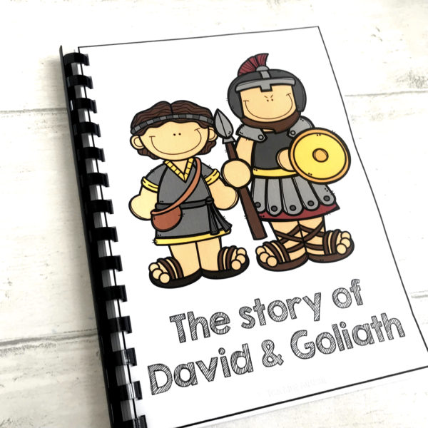 David and Goliath Flashcard Story