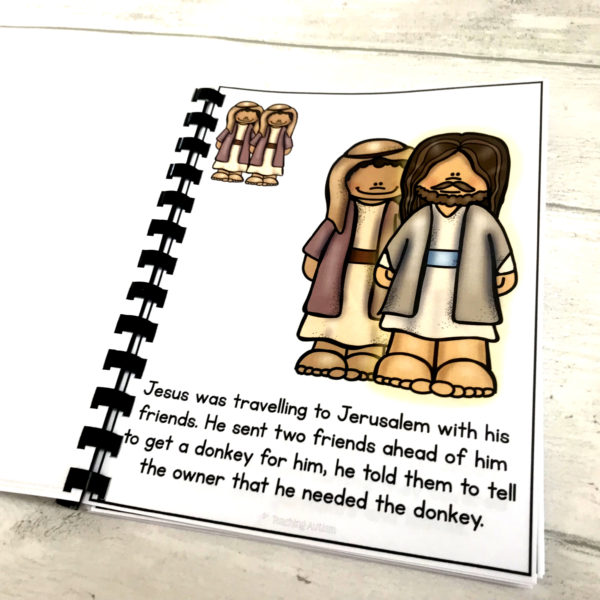 Easter Bible Flashcard Story