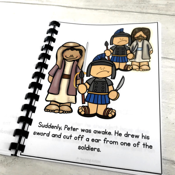 Easter Bible Flashcard Story