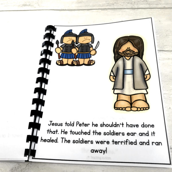 Easter Bible Flashcard Story