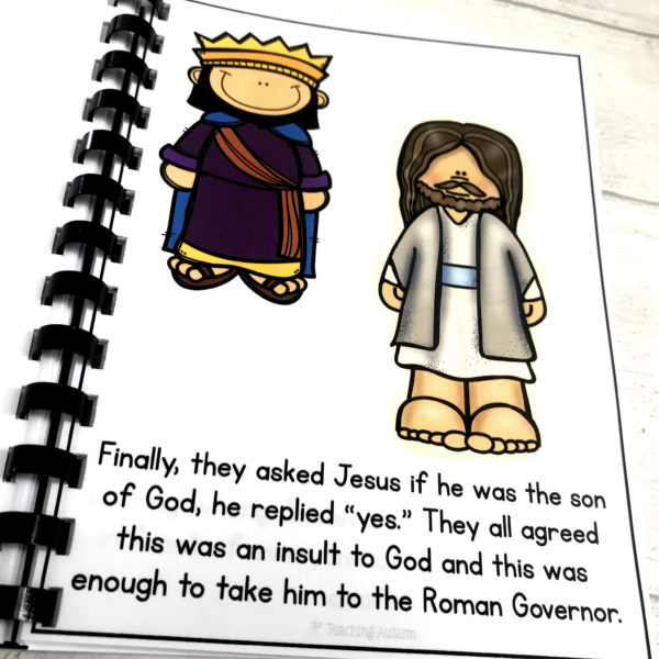 Easter Bible Flashcard Story